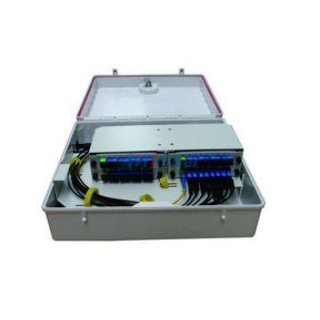 Outdoor Wall Mounted PLC Splitter Fiber Optical Distribution Box